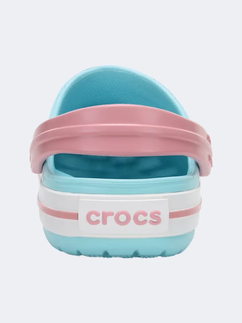 Crocs Toddler Crocband Infant Lifestyle Clog Ice Blue/White Park Step