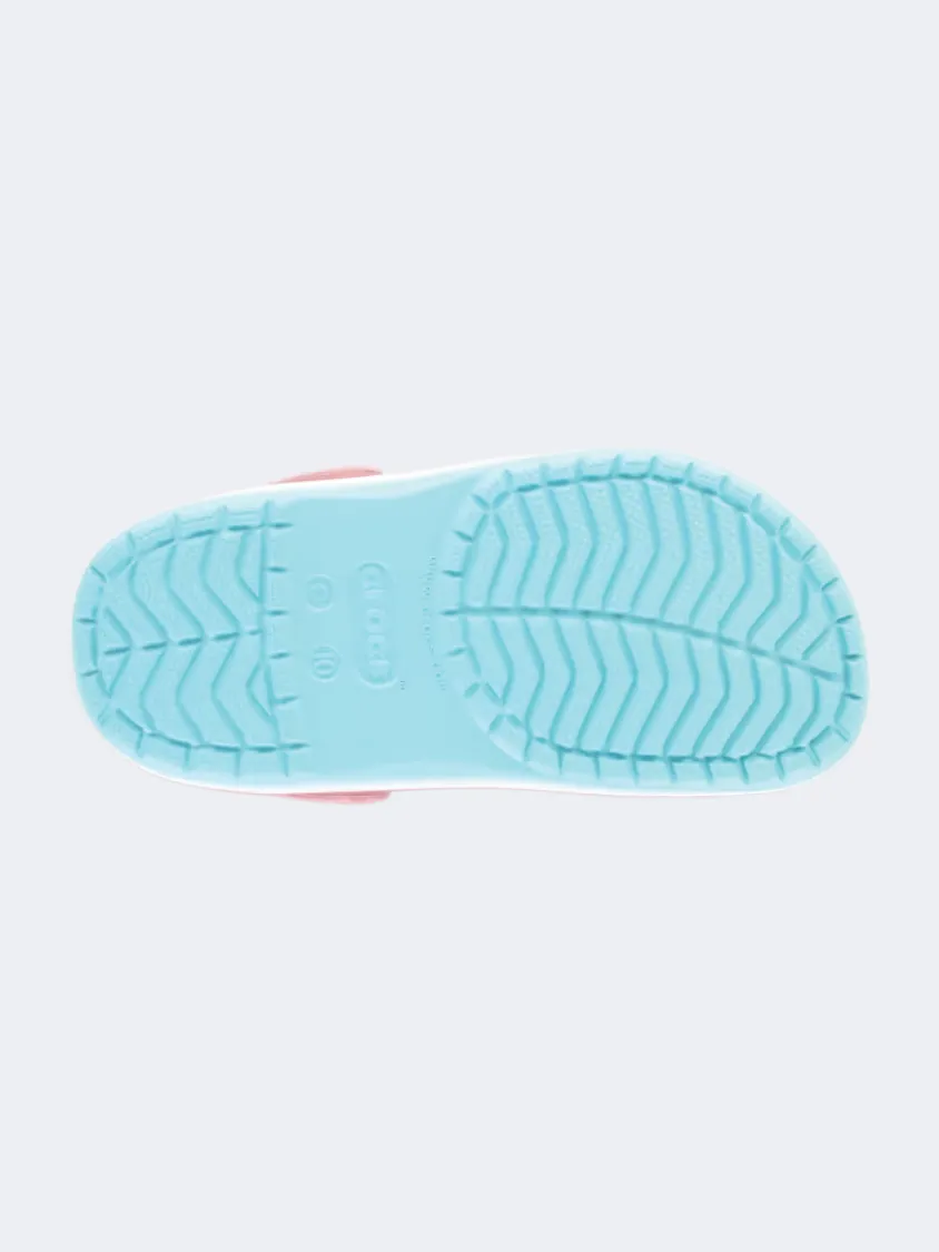 Crocs Toddler Crocband Infant Lifestyle Clog Ice Blue/White Gym Quick Wide fit