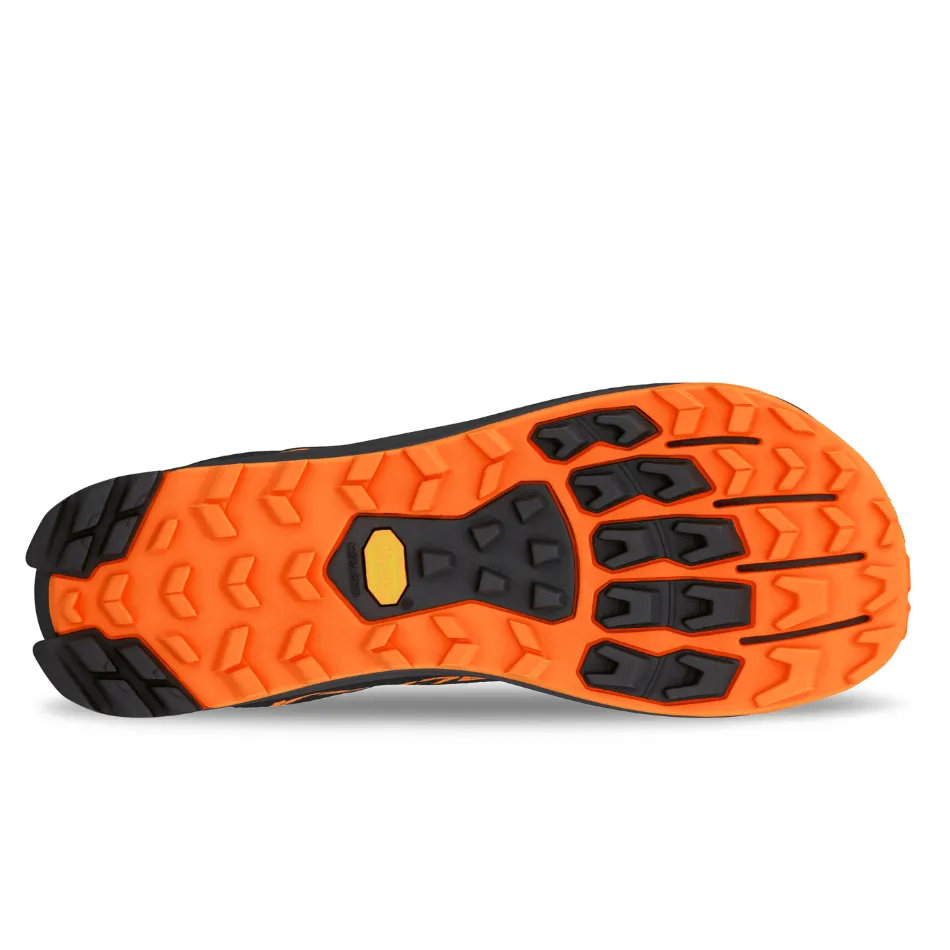 Altra Men's Lone Peak 9   Trail Running Shoes in Black/Orange SS25 Cost - efficient