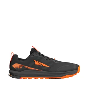 Dry running Altra Men's Lone Peak 9   Trail Running Shoes in Black/Orange SS25