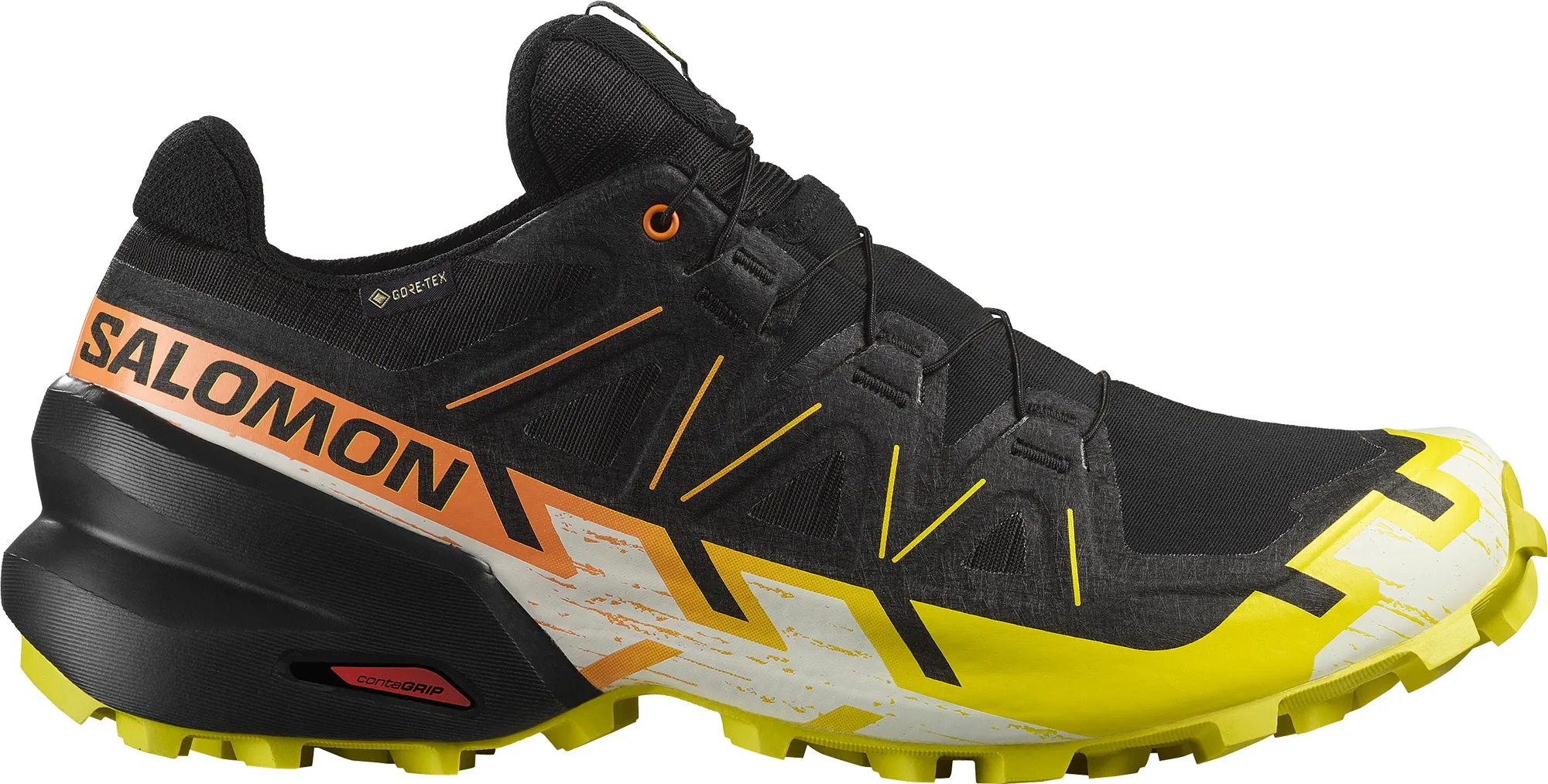 Mobility Exercise Salomon Speedcross 6 GORE-TEX Mens Trail Running Shoes - Black