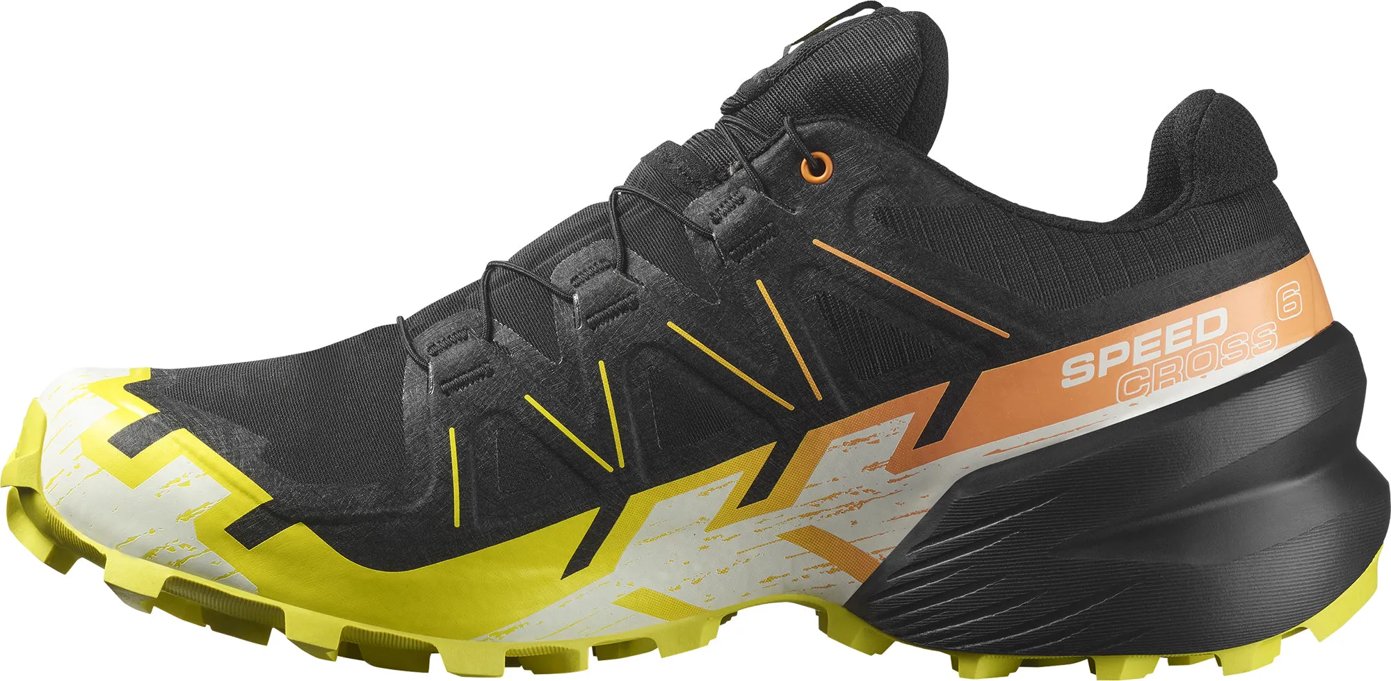 Salomon Speedcross 6 GORE-TEX Mens Trail Running Shoes - Black Daily Active Functional