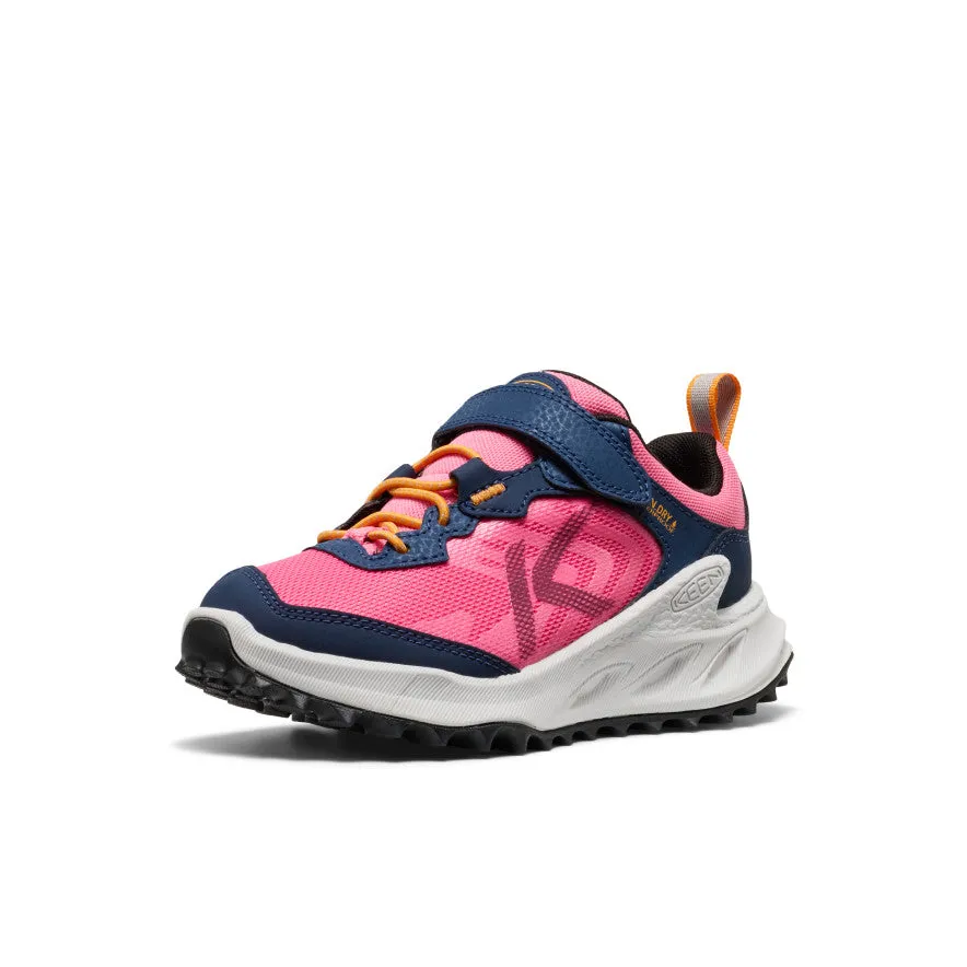 Adult Ease Dual Tone Little Kids' Zionic Waterproof Shoe  |  Naval Academy/Pink Lemonade