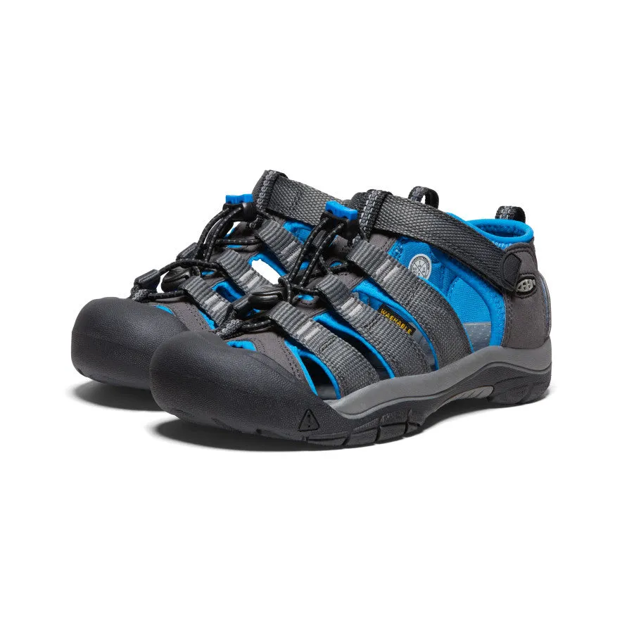 Big Kids' Newport H2  |  Magnet/Brilliant Blue Seamless Stitching Tread Grip