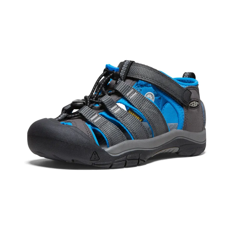 Big Kids' Newport H2  |  Magnet/Brilliant Blue Heel Locking Shaped to improve contact and ground reaction forces