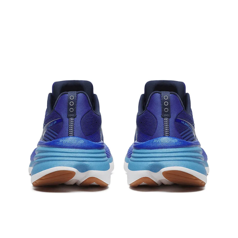 anatomical Saucony Men's Hurricane 24 Running Shoes in Azurite SS25