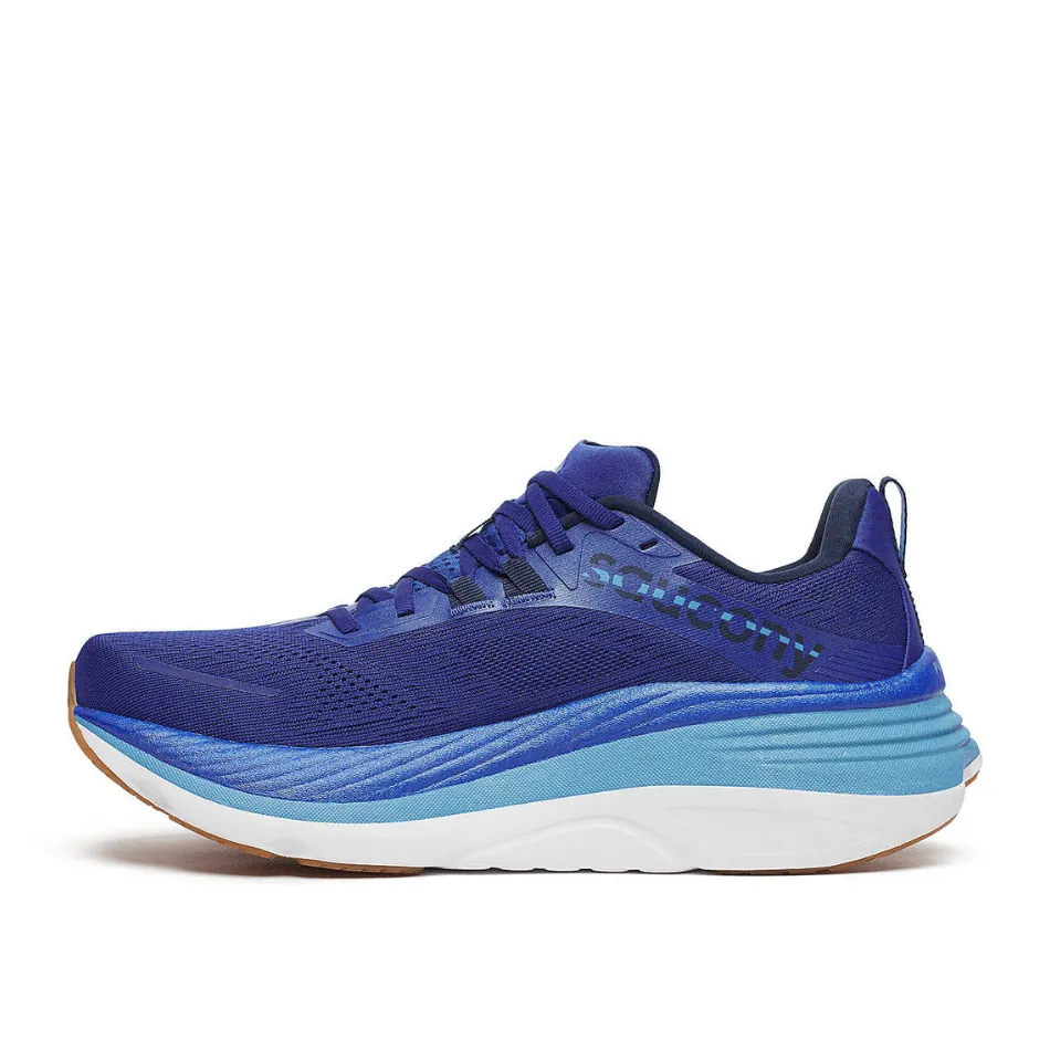 Saucony Men's Hurricane 24 Running Shoes in Azurite SS25 Light color option