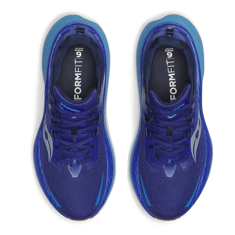 Saucony Men's Hurricane 24 Running Shoes in Azurite SS25 EVA - midsole