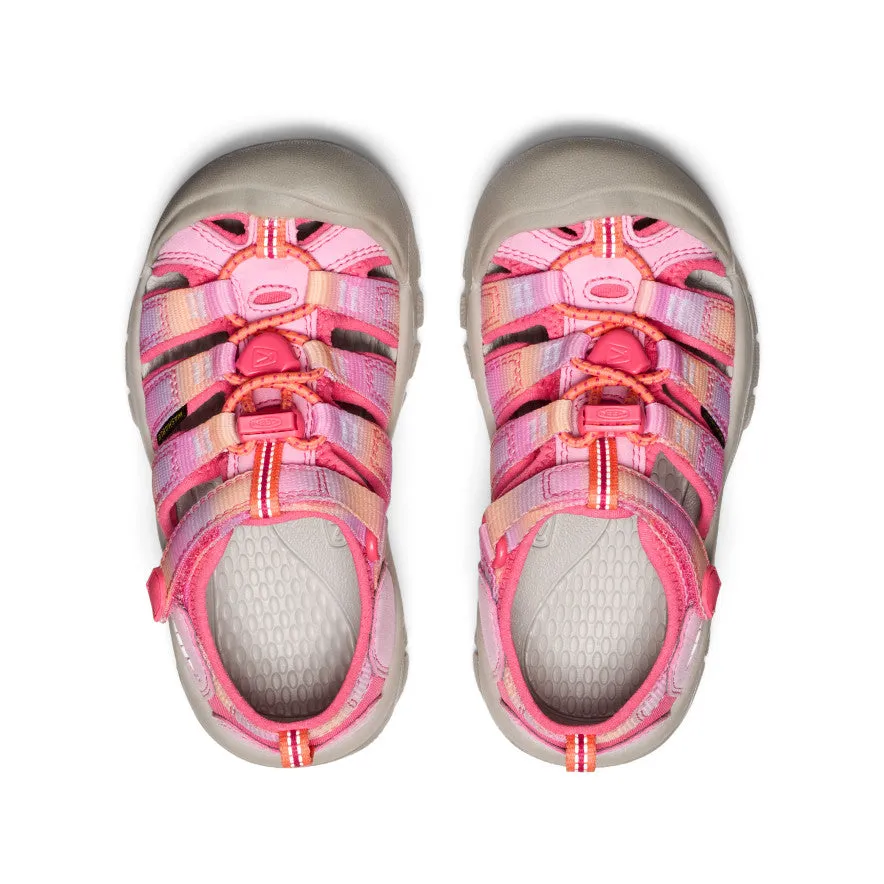 Little Kids' Newport H2  |  Hot Pink/Orchid Petal Fit system ensures stability during fast transitions