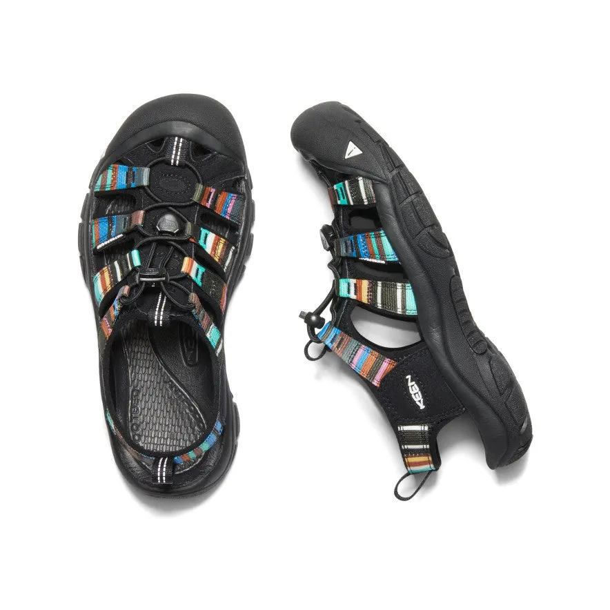 Midsoles offer consistent energy return during training Tough Material Women's Newport H2  |  Raya Black