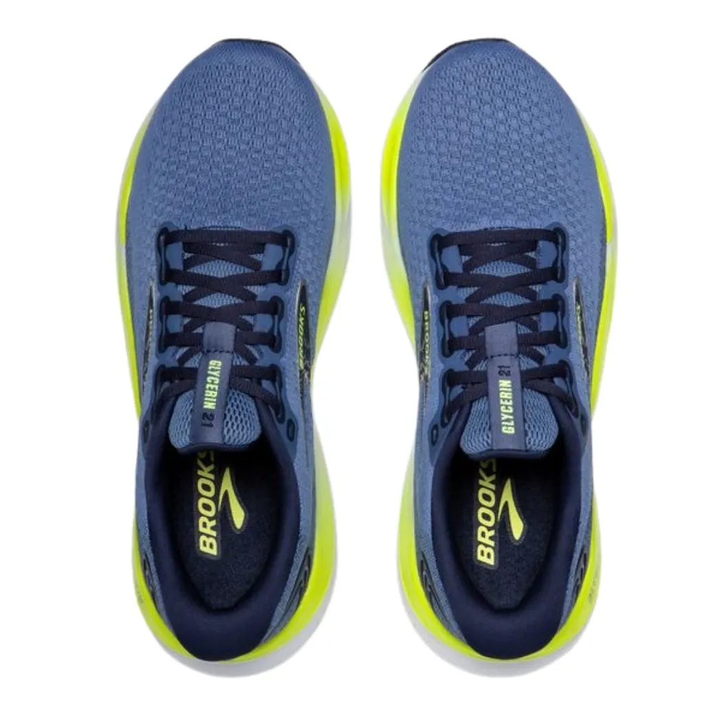 brooks Glycerin 21 Men's Running Shoes Ankle wrap Soft Neutral