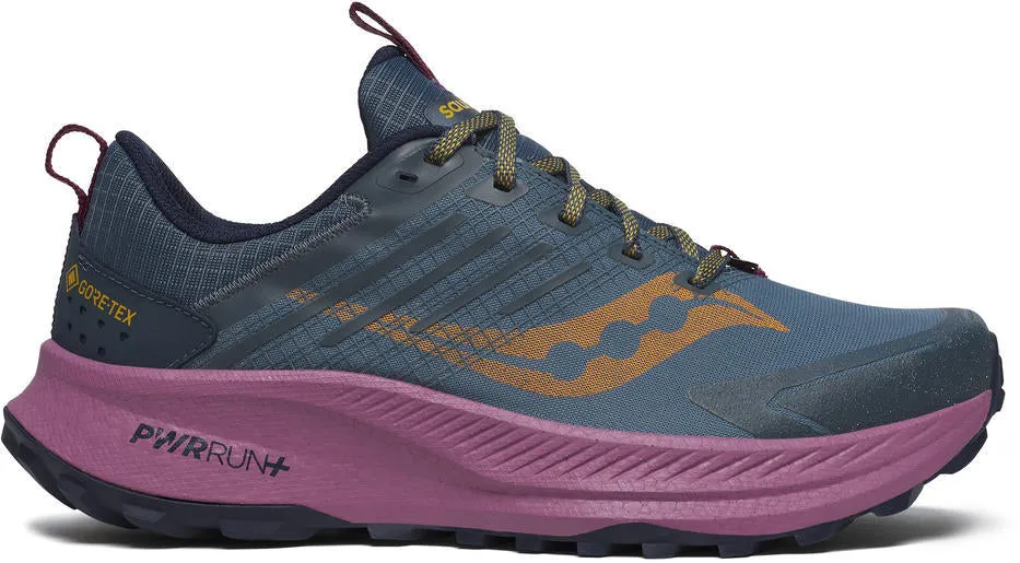 Saucony Ride TR2 GORE-TEX Womens Trail Running Shoes - Blue Customizable Innovative