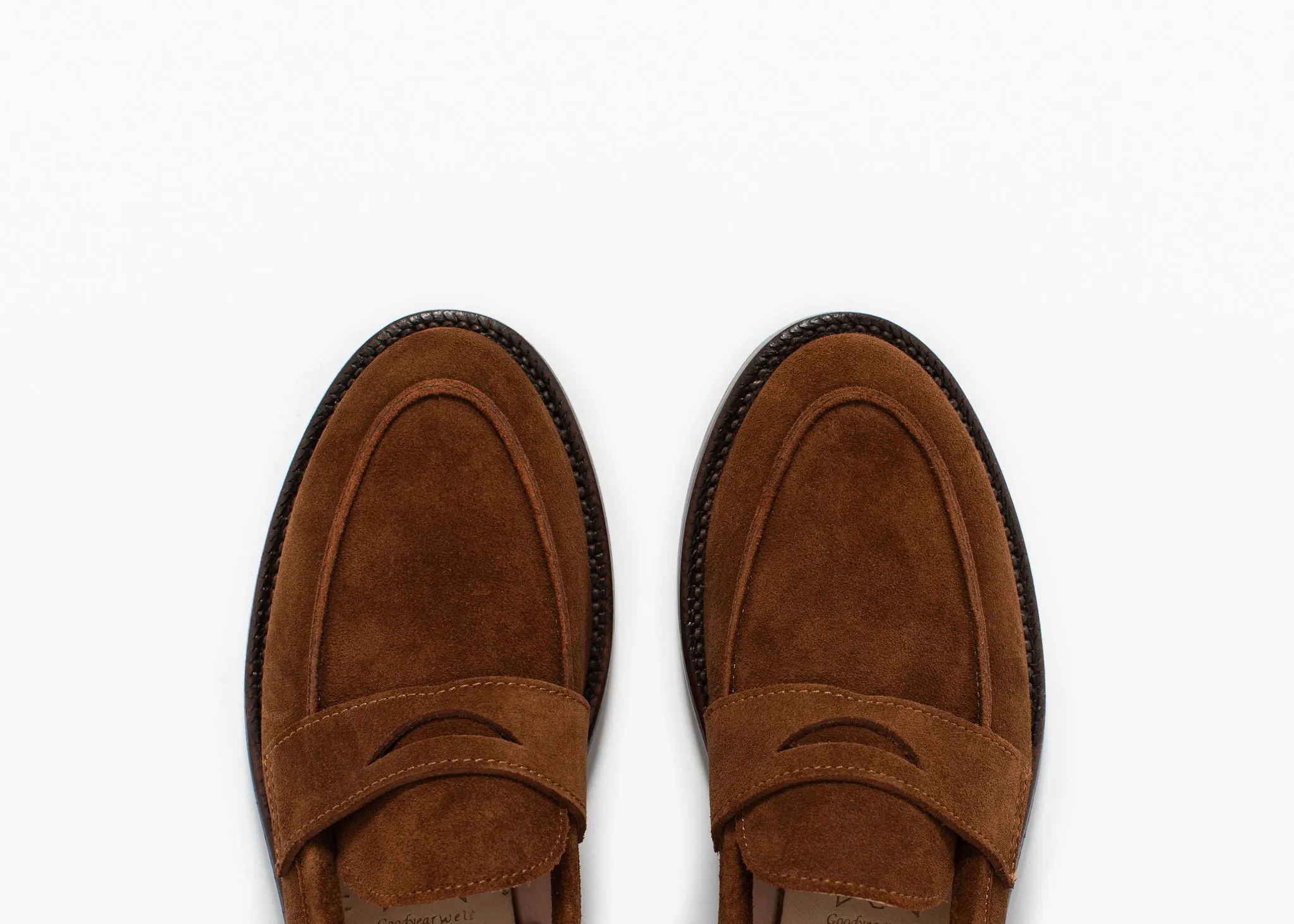 Coffee Spot Lane Strong Lane Clara Penny Loafer Bourbon Suede