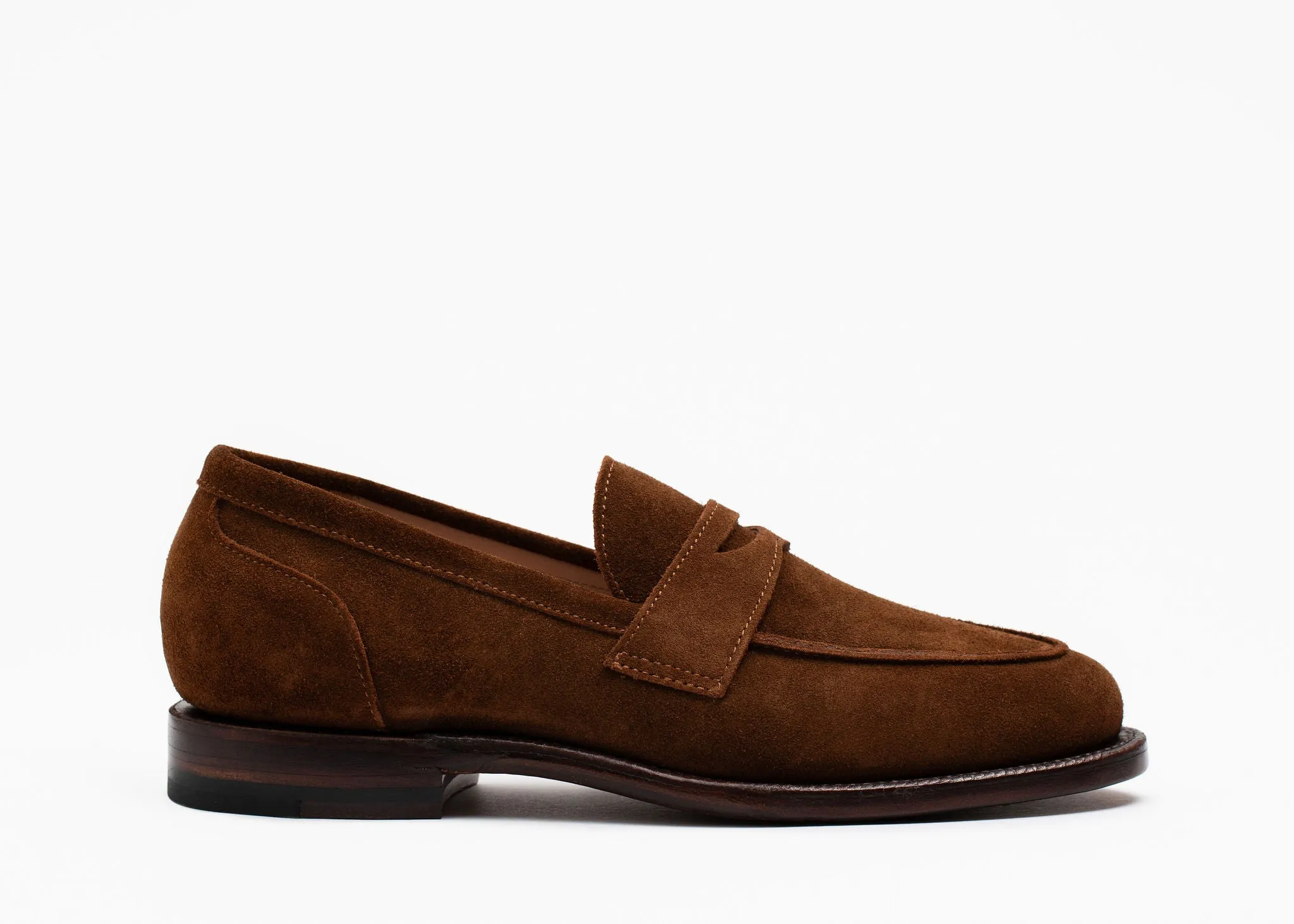 Clara Penny Loafer Bourbon Suede City Stroll