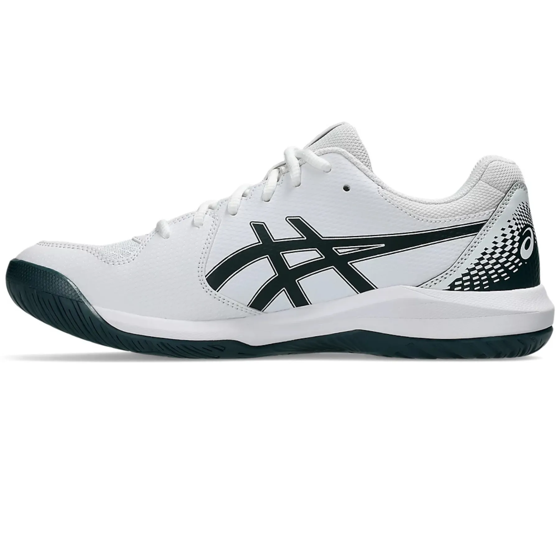 Urban Walk synthetic leather Asics Gel-Dedicate 8 Tennis Shoes ?C White/Saxon Green