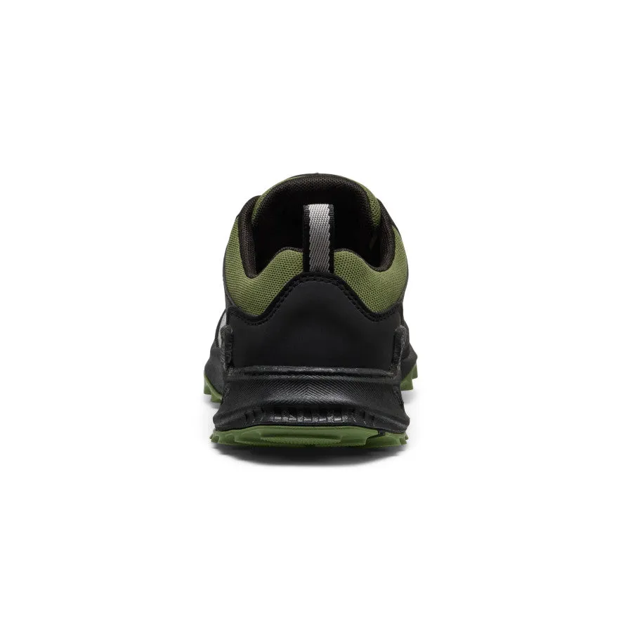 Brave Walk Big Kids' Zionic Waterproof Shoe  |  Black/Bronze Green