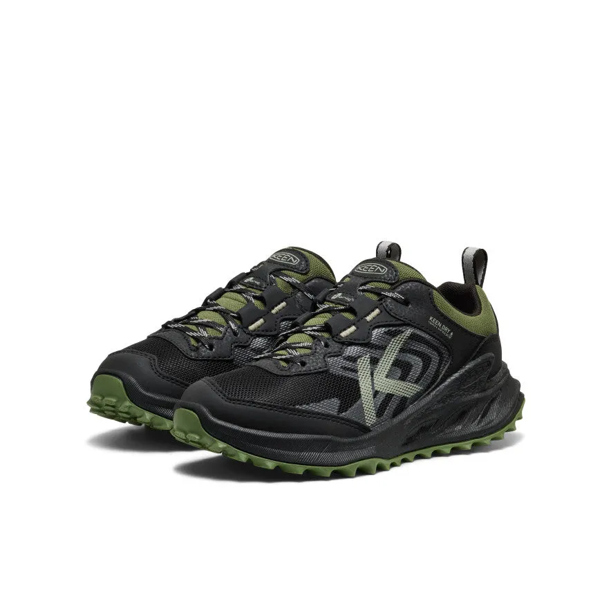 Big Kids' Zionic Waterproof Shoe  |  Black/Bronze Green Energy Motion