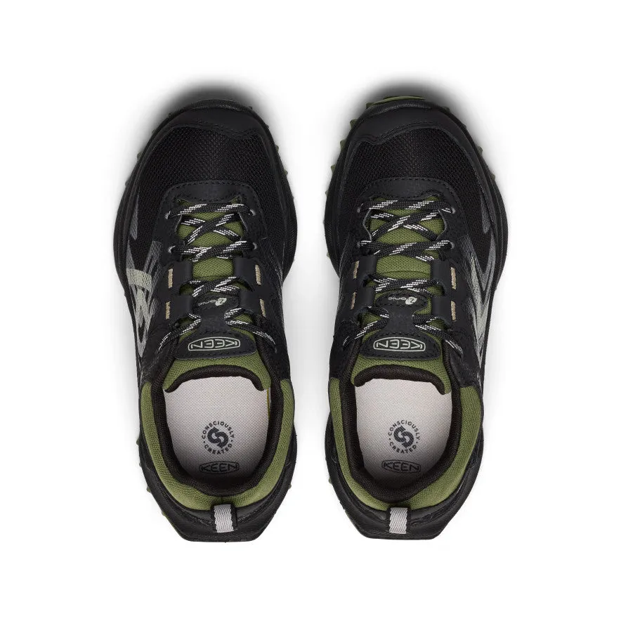 Big Kids' Zionic Waterproof Shoe  |  Black/Bronze Green Pro Athlete Low Profile