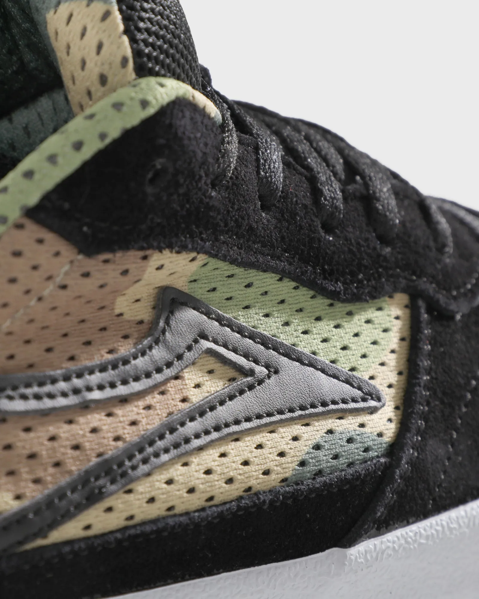Work Life Wide fit Cambridge - Black/Camo Suede