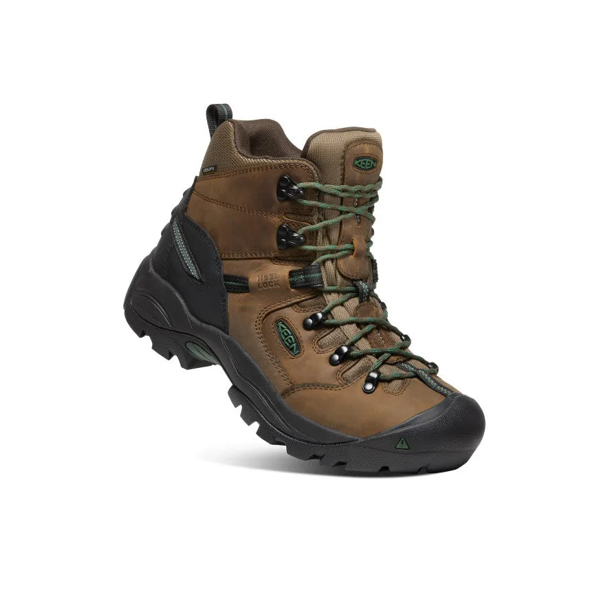 Men's Pittsburgh Energy 6" Waterproof Boot (Soft Toe)  |  Cascade Brown/Greener Pastures Peak Motion Air Circulation