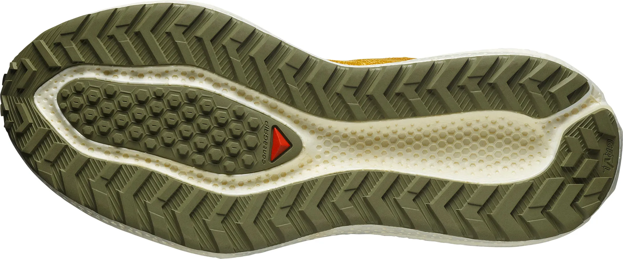core strength Salomon Aero Glide 3 GRVL Mens Trail Running Shoes - Yellow