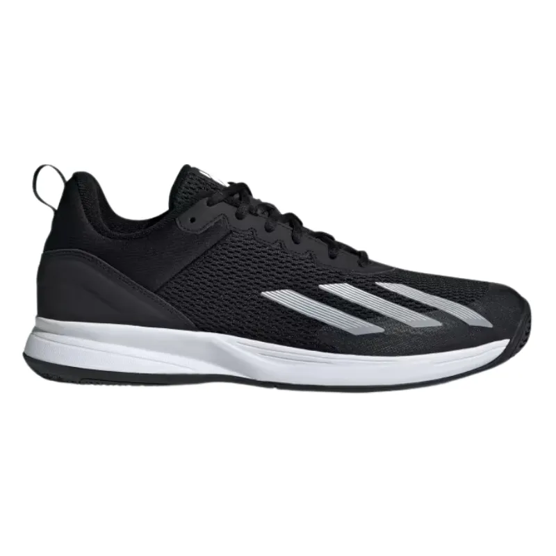 Adidas Courtflash Speed Tennis Shoes - Core Black / Cloud White / Core Black No Slip