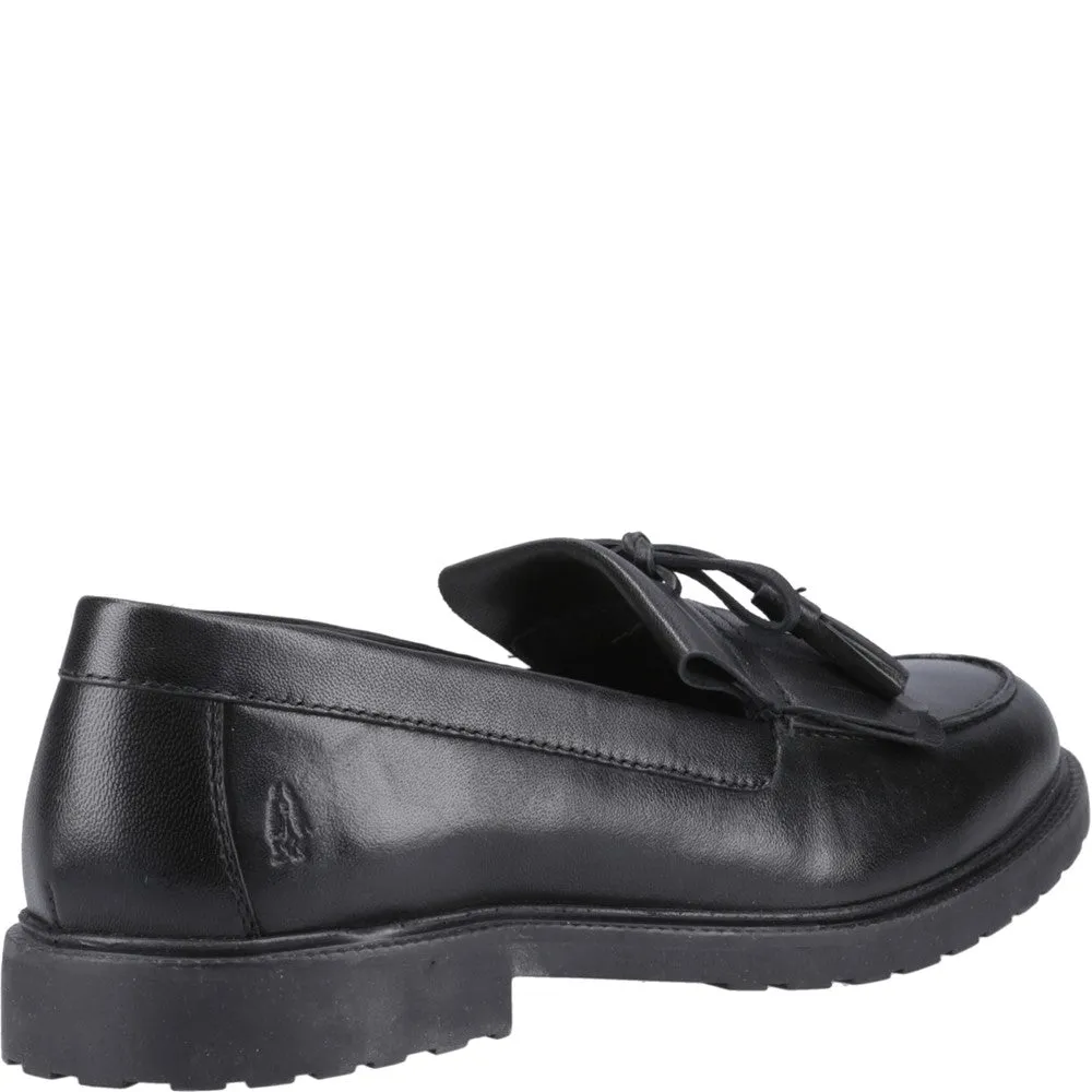 Comfortable Look Black Verity Kiltie Loafers