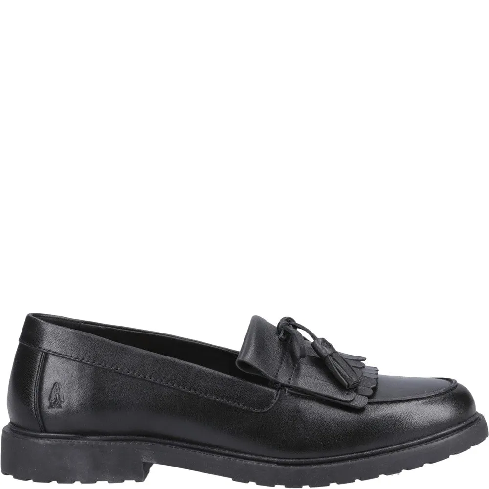 Black Verity Kiltie Loafers Cushioned