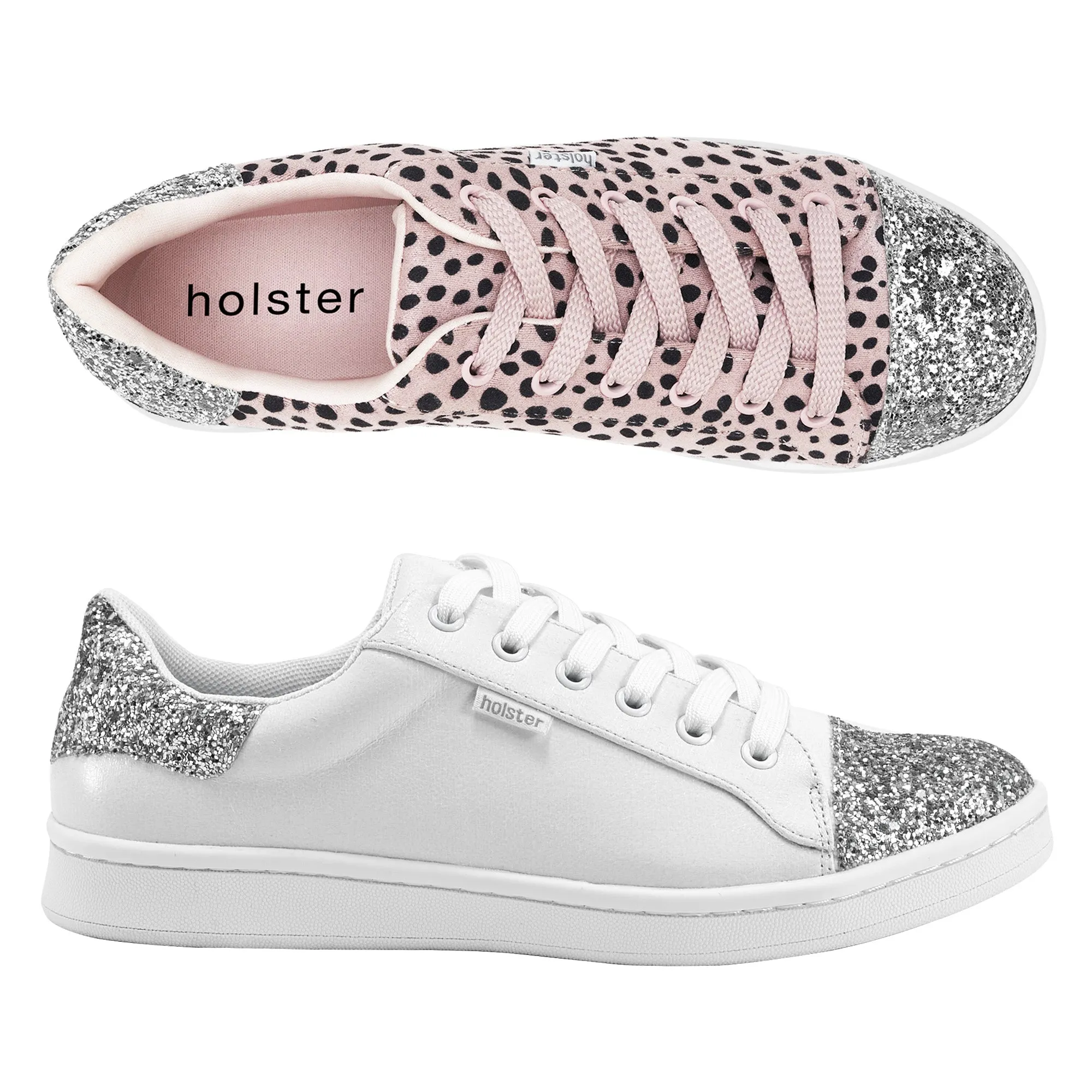 Relaxed Fit Shoes Stardust Bundle - Blush Cheetah/White
