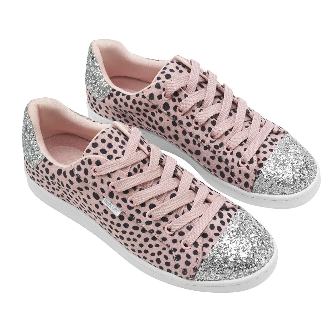 Outfit Choice Lace Up Stardust Bundle - Blush Cheetah/White