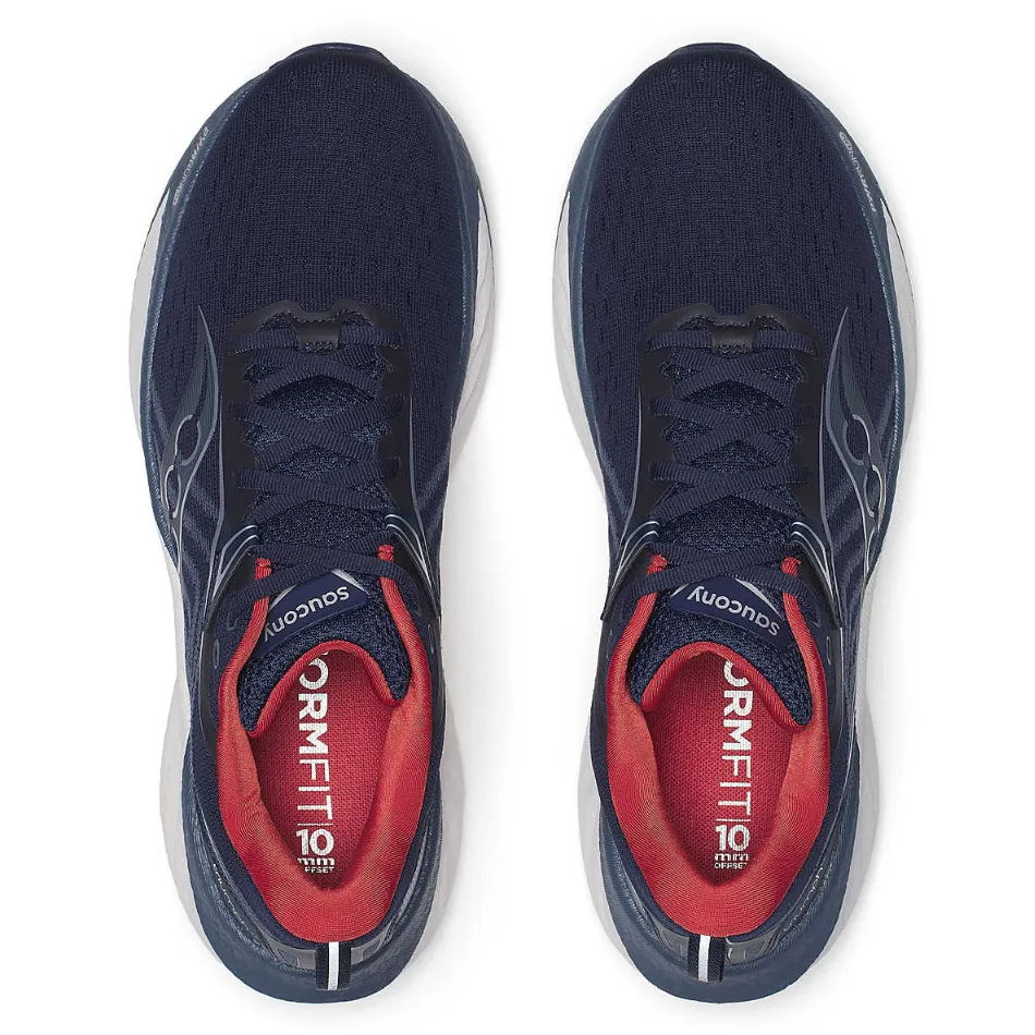 Saucony Triumph 22 Men's Running Shoes in Navy/Dusk Outdoor activities