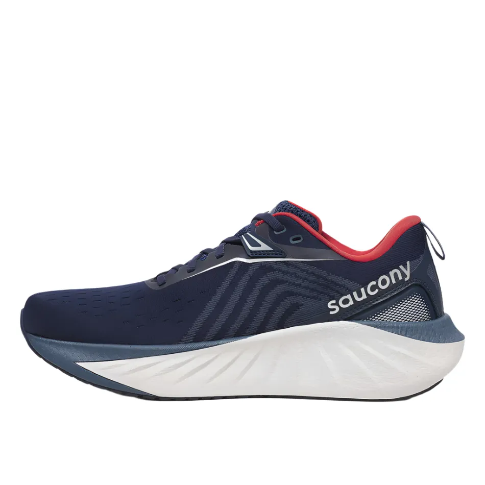 Arch Stabilizer Saucony Triumph 22 Men's Running Shoes in Navy/Dusk