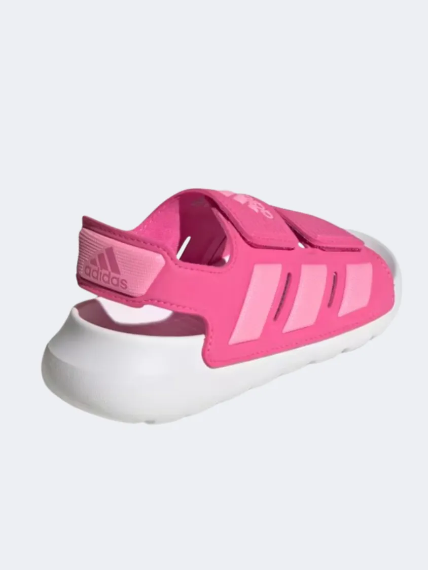 Comfort Midsole Elastic Sling Adidas Altaswim 2 Ps Girls Sportswear Sandals Magenta/Pink/White