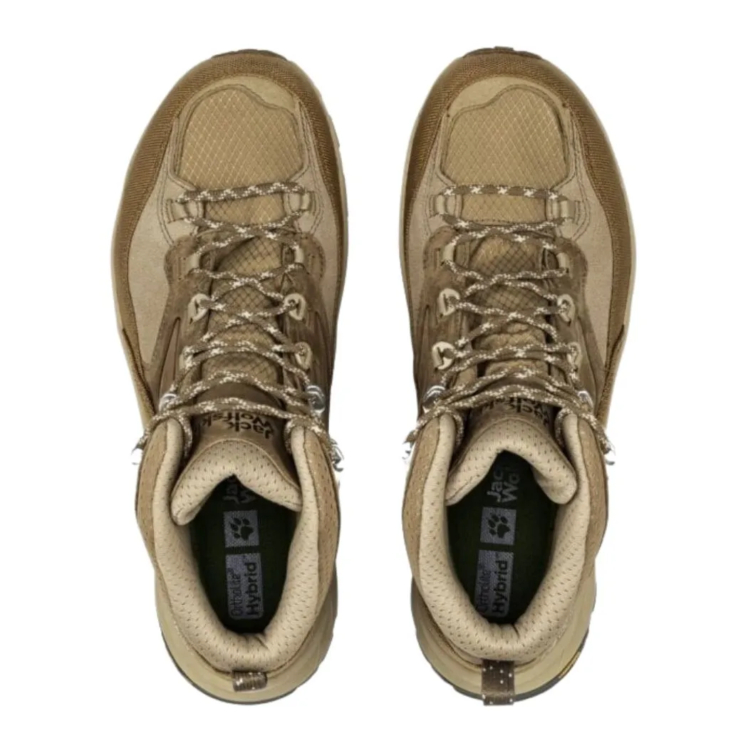 Fitness Shine Bright jack wolfskin Cyrox Texapore Mid Men's Waterproof Hiking Shoes