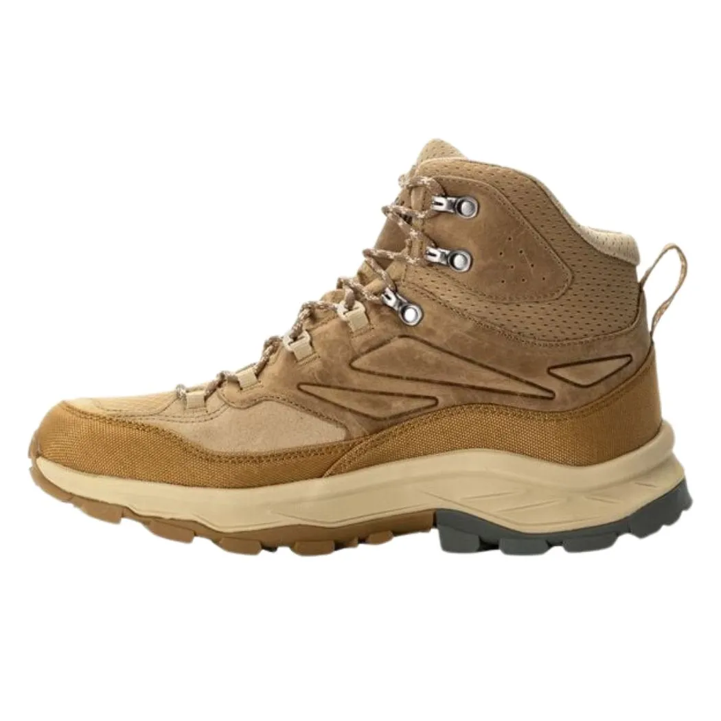 Japan Neat jack wolfskin Cyrox Texapore Mid Men's Waterproof Hiking Shoes