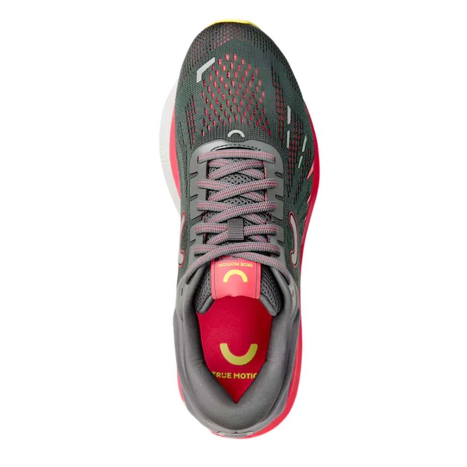 Truemotion Women's U-TECH Aion 3 Running Shoes in Castlerock/Rouge Red/Lemon Verbena AW25 Style Variety