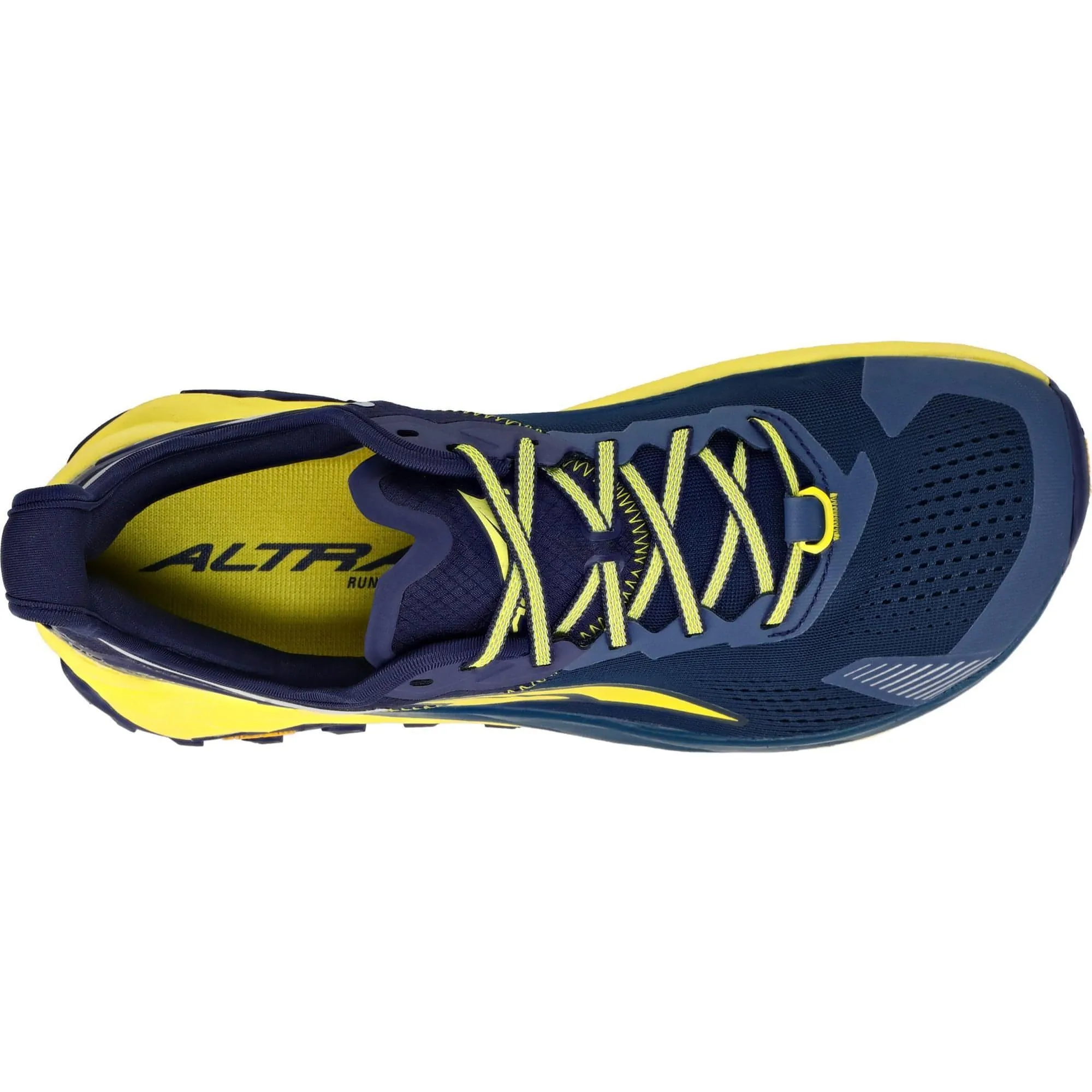 Rapid Moves Running Motion Altra Olympus 5 Mens Trail Running Shoes - Navy