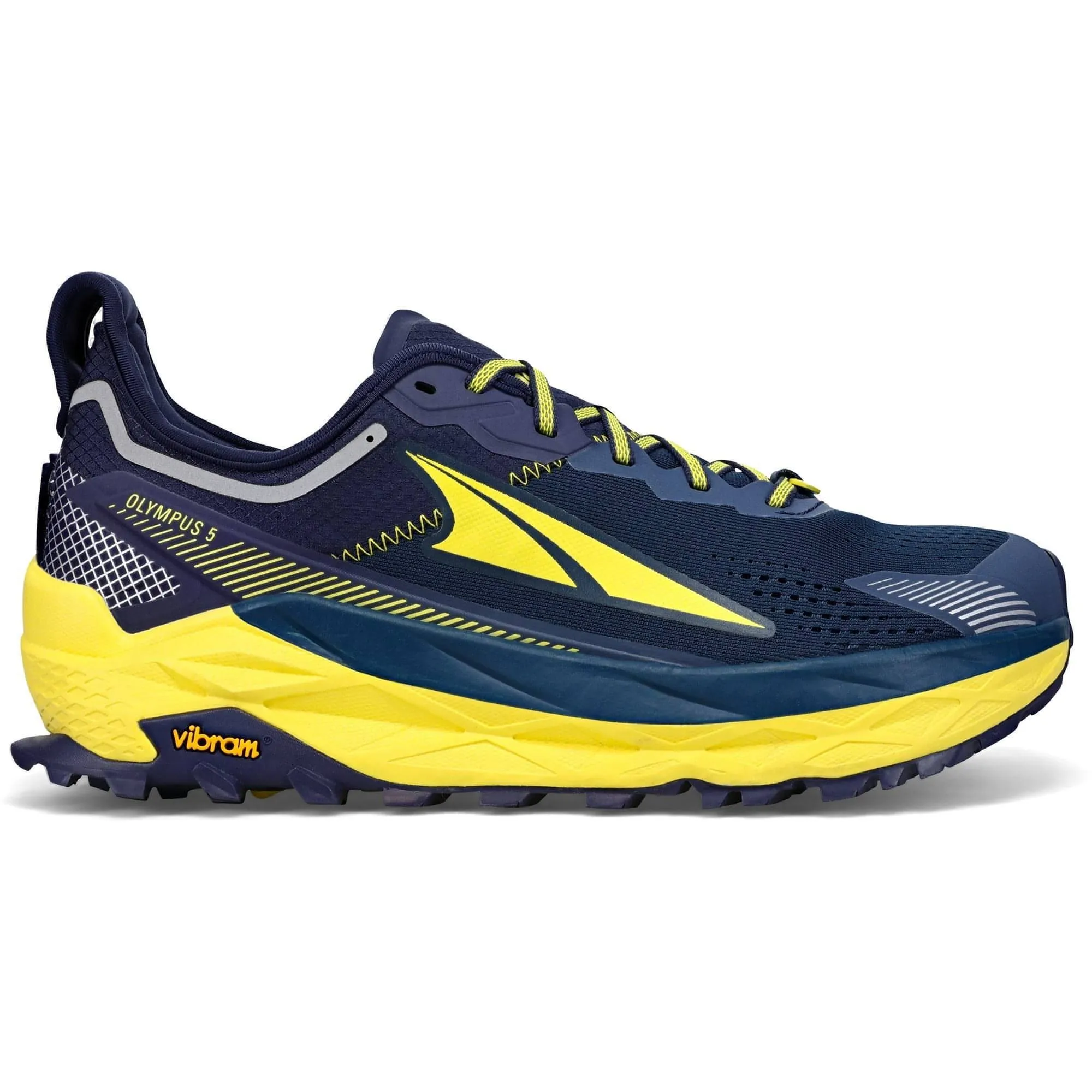 Altra Olympus 5 Mens Trail Running Shoes - Navy Running Cycle
