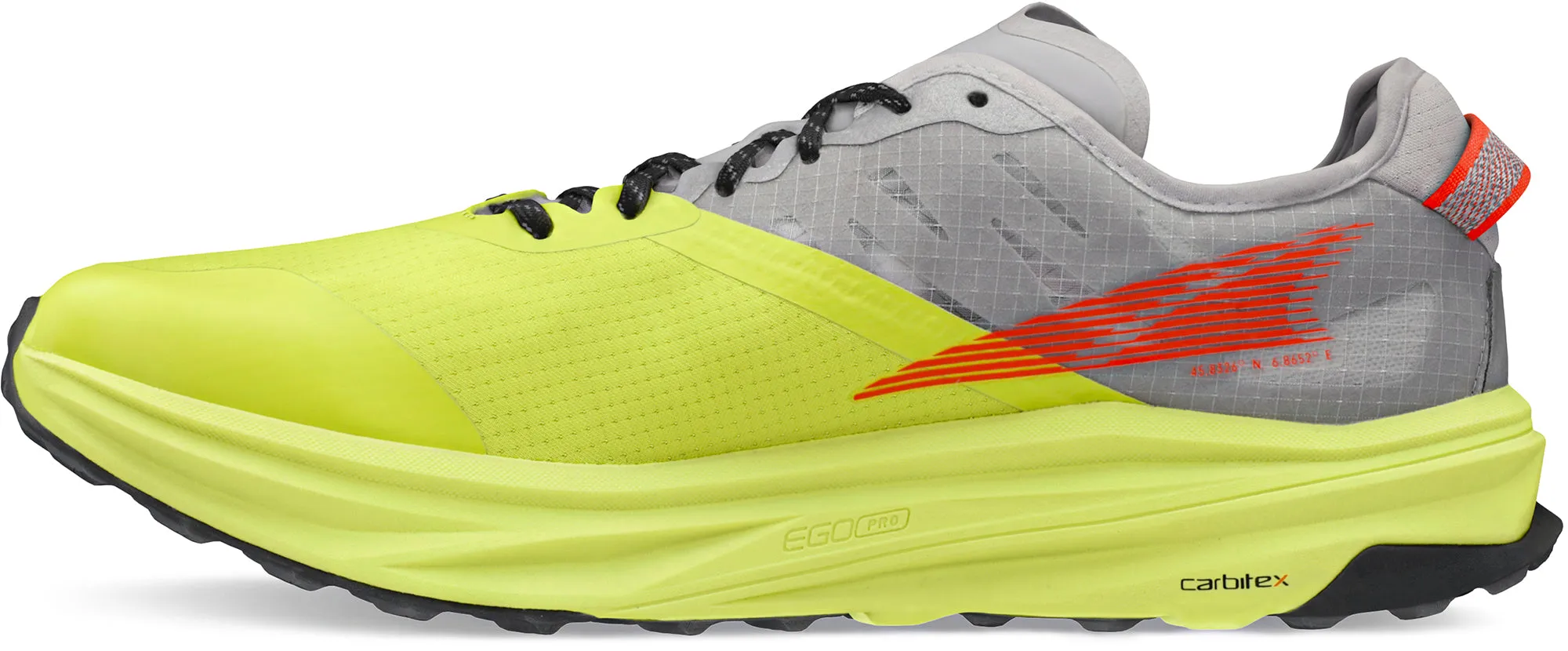 Daily Exercise Altra Mont Blanc Carbon Mens Trail Running Shoes - Grey