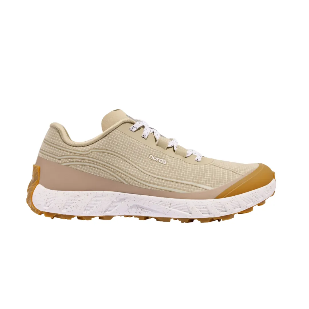 Mesh Upper Mobility Trainer Norda Women's 002 Trail Running Shoes (Sand)