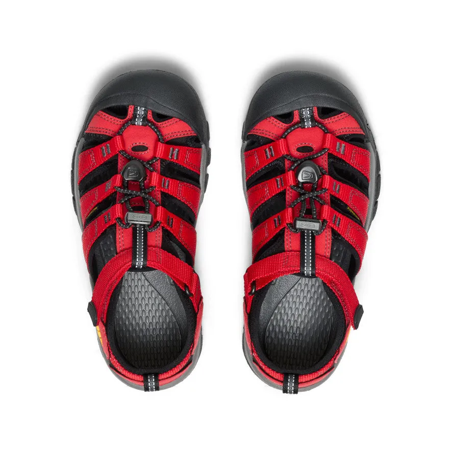Big Kids' Newport H2  |  Ribbon Red/Gargoyle Compact Design