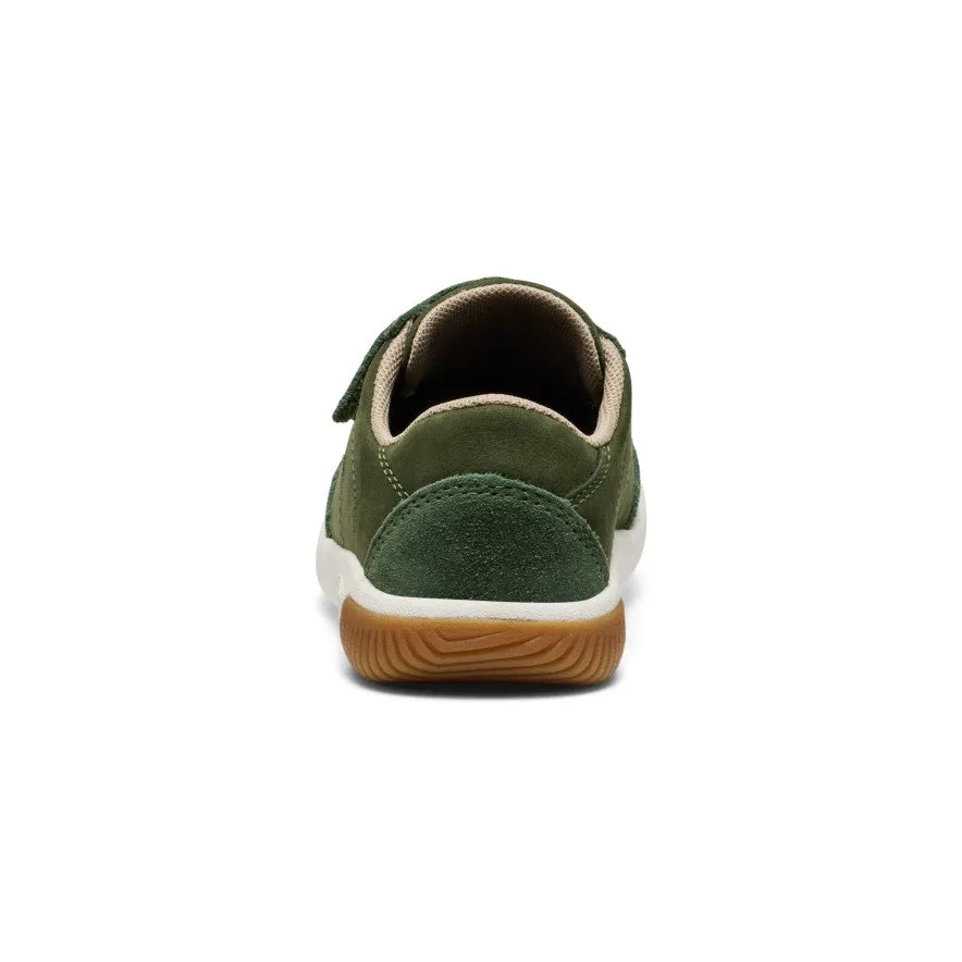 Little Kids' KNX T-Toe Sneaker  |  Bronze Green/Star White Boat Walk