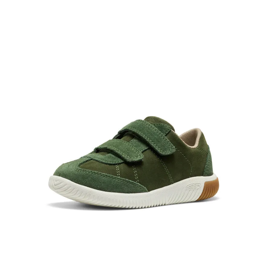 Little Kids' KNX T-Toe Sneaker  |  Bronze Green/Star White Club Edge