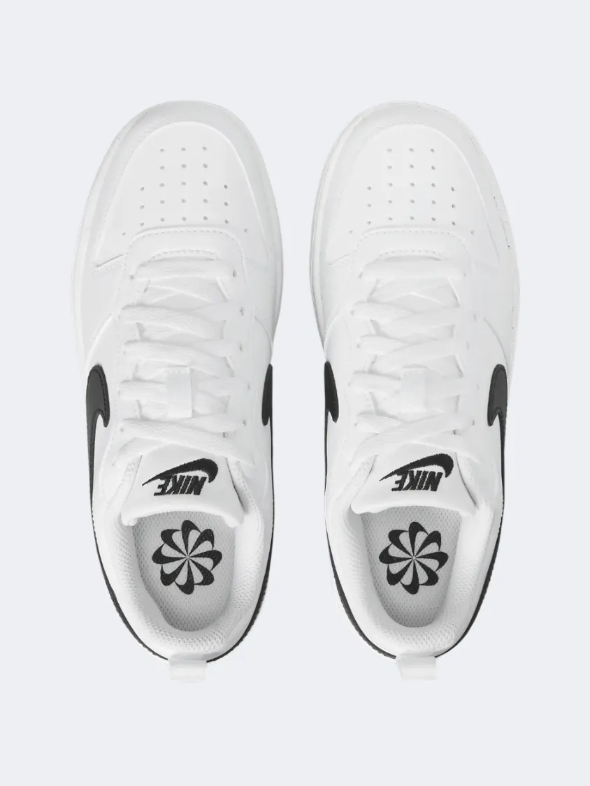 Daily Chill Nike Court Borough Low Recraft Gs-Boys Lifestyle Shoes White