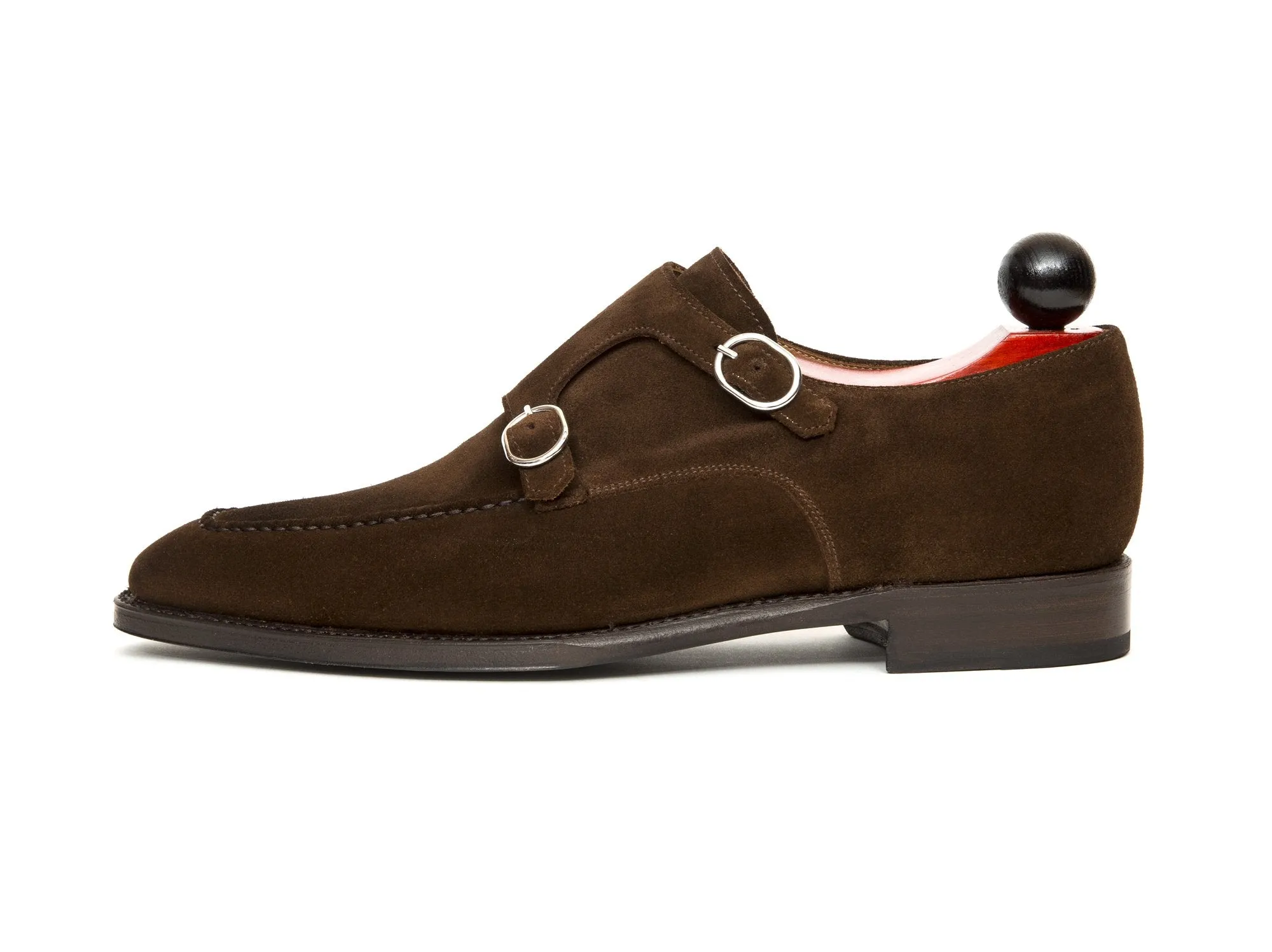 Montlake - MTO - Dark Brown Suede Fashion Essential Silent Luxe