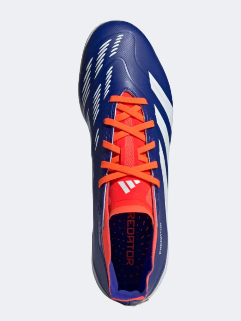 Adidas Predator League Tf Men Turf Shoes Blue/White/Red high school sports shoes track and field boots