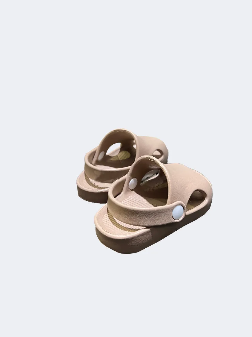 Run Free Chic Cool Oil And Gaz Comfortable Infant Beach Sandals Beige