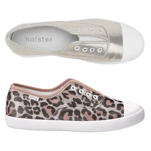 Lulu Bundle -Champagne/Leopard Pull on Desert Jog