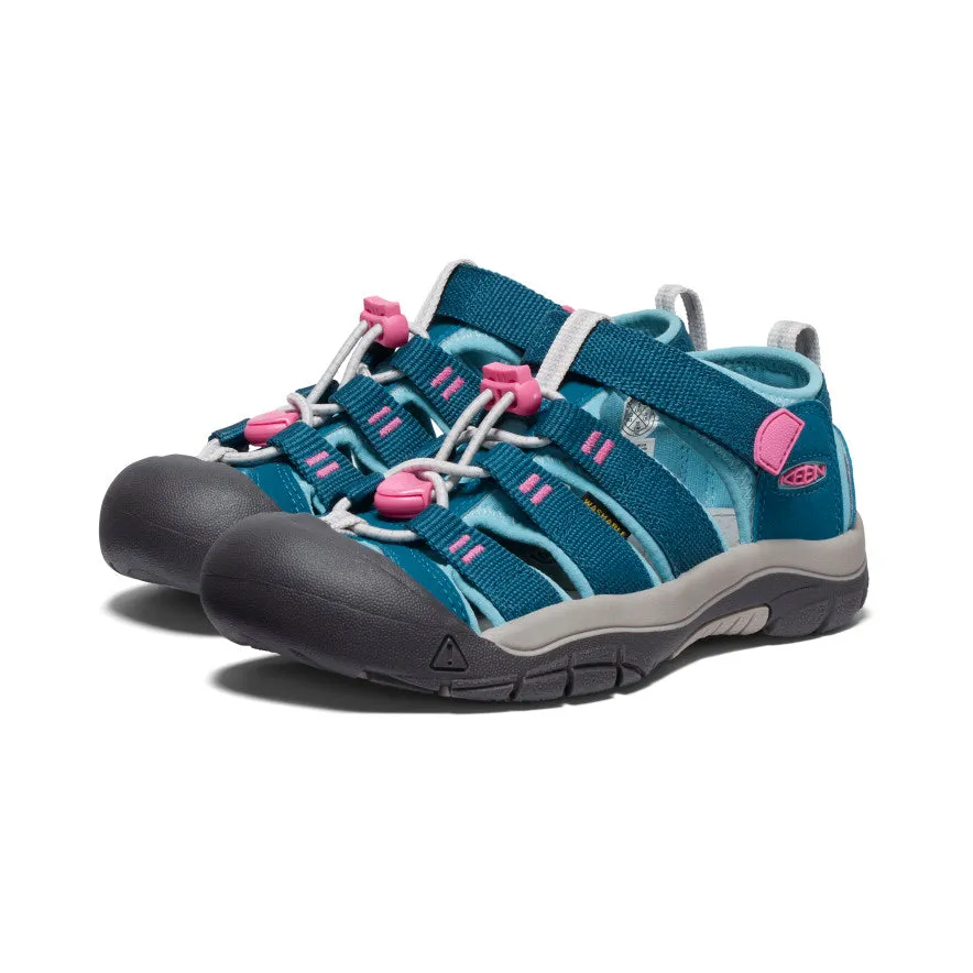 Big Kids' Newport H2  |  Legion Blue/Hot Pink High Activity Grip Motion