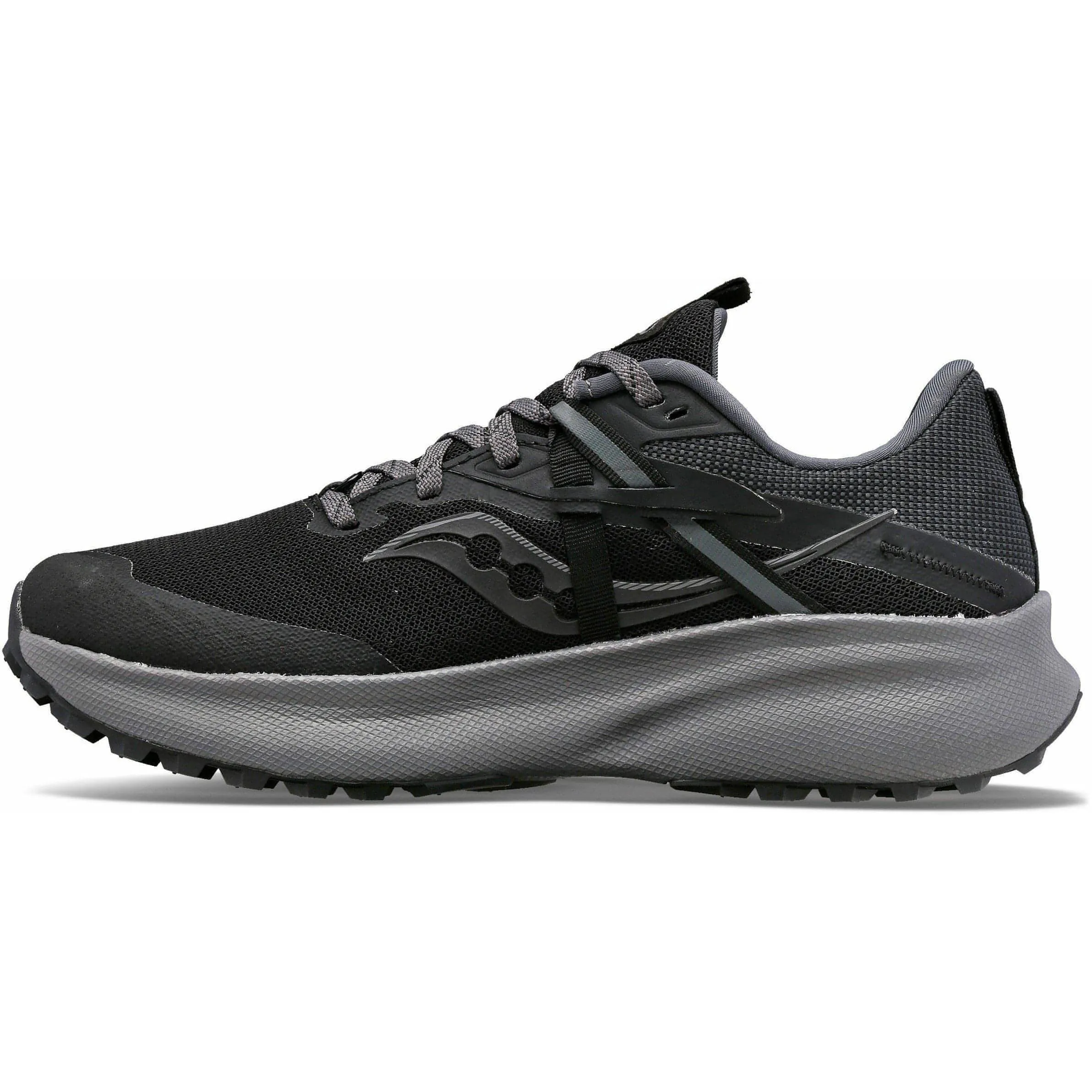 Saucony Ride 15 TR GORE-TEX Womens Trail Running Shoes - Black Made to respond evenly under pressure and motion Stable base aids in strength training and balance drills